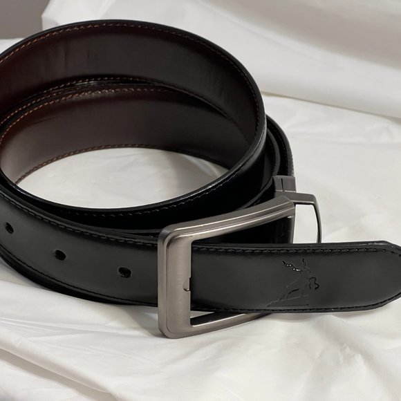 Genuine Leather Belt Black - Picture 5 of 9